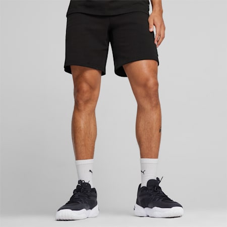 Pivot Basketball Sweat Shorts, PUMA Black, small