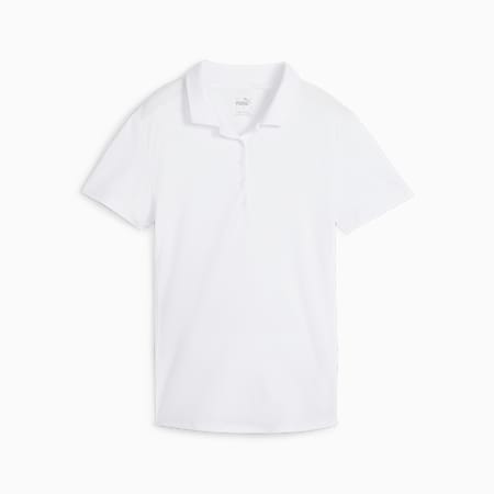 W Pure Golf-Poloshirt Damen, White Glow, small