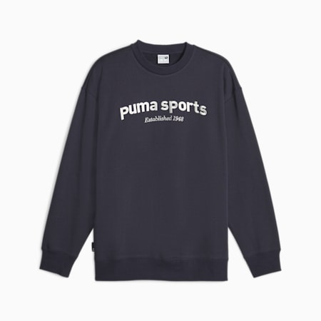 PUMA Team Men's Sweatshirt, New Navy, small-AUS
