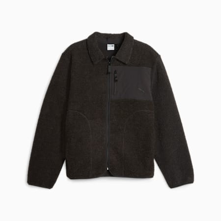 CLASSICS Sherpa Jacket, PUMA Black, small