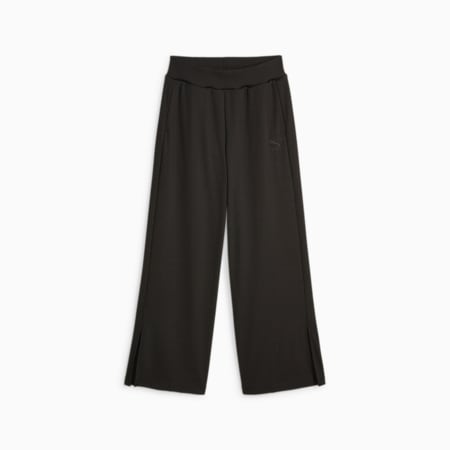 CLASSICS Women's Ribbed Pants, PUMA Black, small