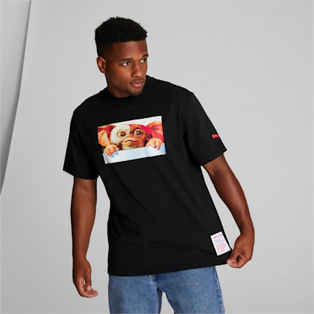 PUMA HOOPS x GREMLINS Tee, PUMA Black, small