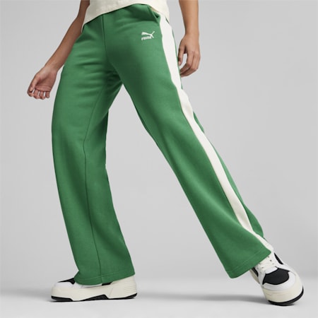 ICONIC T7 Women's Straight Pants, Archive Green, small