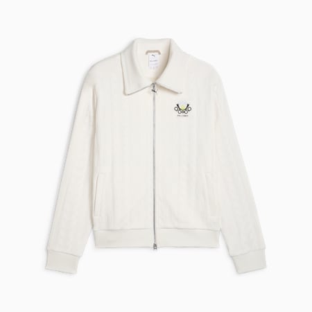 PUMA x PALOMO T7 Jacket, Warm White, small