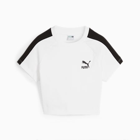Crop-top ICONIC T7 Femme, PUMA White, small