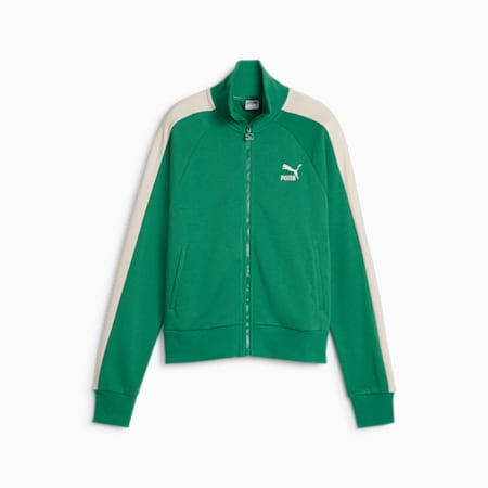 Veste de survêtement ICONIC T7 Femme, Archive Green, small-DFA