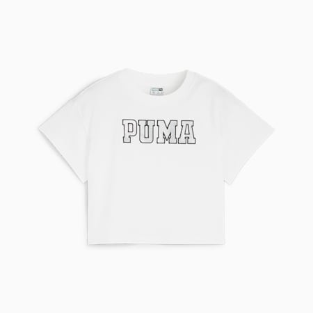 GRAPHICS DANCING QUEEN Girls' Tee, PUMA White, small