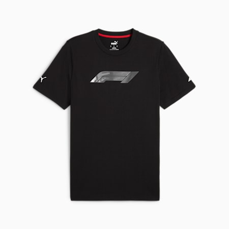 PUMA x F1® Men's Graphic Tee, PUMA Black, small-AUS