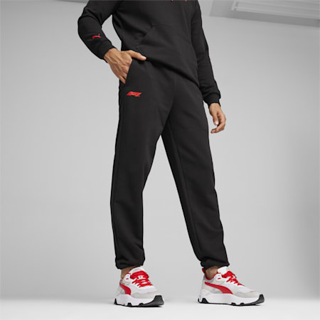 F1® ESS Men's Motorsport Sweatpants, PUMA Black, small