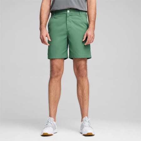 PUMA x QUIET GOLF CLUB Golfshorts Herren, Deep Forest, small