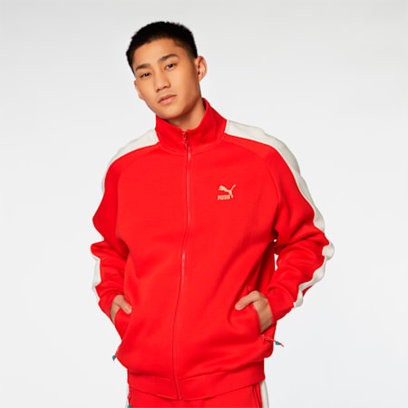 PUMA CNY T7 Track Jacket, For All Time Red, small-PHL