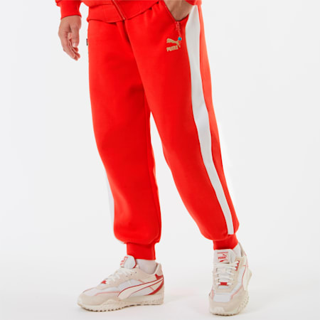 PUMA CNY T7 Track Pants, For All Time Red, small-PHL