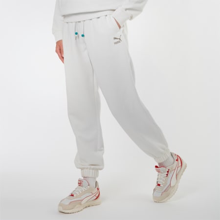 PUMA CNY Sweatpants, Warm White, small-IDN