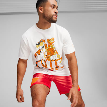 T-shirt de basketball HOOPS x CHEETOS®, PUMA White, small