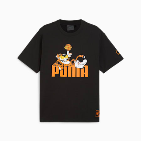 PUMA HOOPS x CHEETOS® T-Shirt, PUMA Black, small