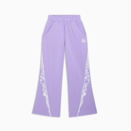 City of Love Basketball-Jogginghose Damen, Lavender Alert, small