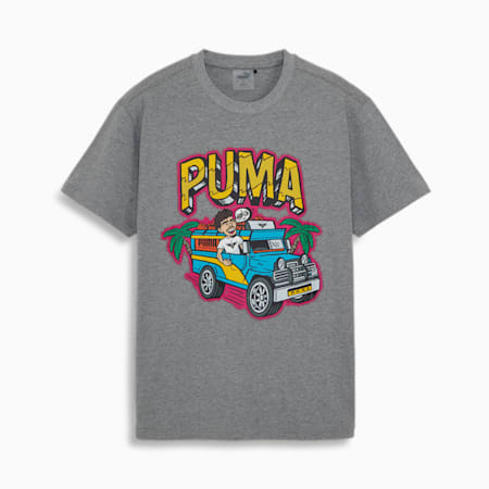 MELO x MANILA Tee, Medium Gray Heather, small-PHL