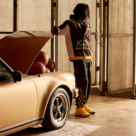 Veste PUMA HOOPS x Porsche Legacy yellow PUMA