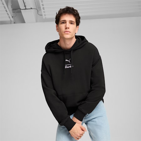 Porsche Legacy 911 Graphic Hoodie Men, PUMA Black, small