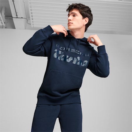 Hoodie Porsche Legacy ESS Homme, Club Navy, small