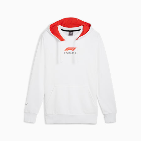 F1® Graphic hoodie voor heren, PUMA White, small