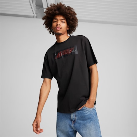 F1® Graphic Logo Tee Men, PUMA Black, small