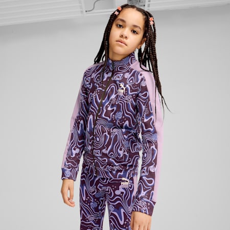 Track Jacket Youth, Midnight Plum, small