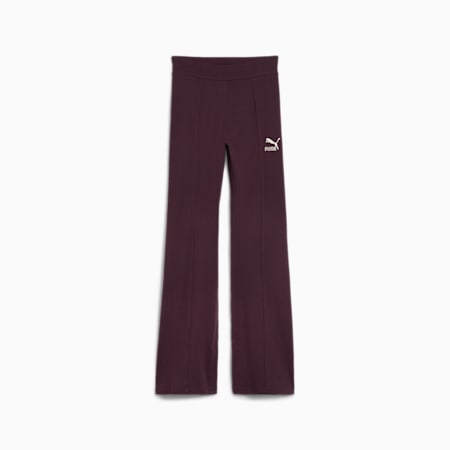 CLASSICS Flared Leggings - Girls 8-16 years, Midnight Plum, small-AUS