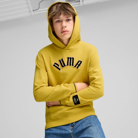 PLAY LOUD CLASSICS hoodie voor jongeren, Fresh Pear, small