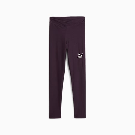 CLASSICS Seasonal Leggings - Girls 8-16 years, Midnight Plum, small-AUS