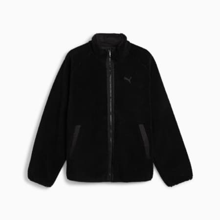 Reversible Sherpa Jacket Men, PUMA Black, small