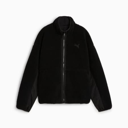 Reversible Sherpa Jacket Women, PUMA Black, small