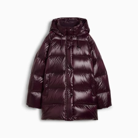 Down Jacket Women, Midnight Plum, small