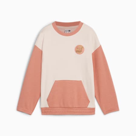 CLASSICS PUMA FC Crew - Kids 4-8 years, Island Pink, small-AUS