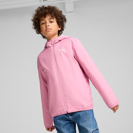 Fleece Line Windbreaker - Youth 8-16 years, Mauved Out, small-AUS