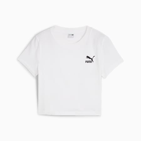 CLASSICS Baby Tee Women, PUMA White, small