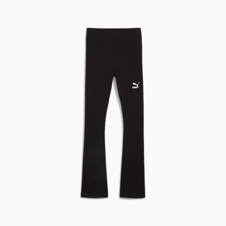 CLASSICS Women's Flared Leggings, PUMA Black, small-AUS