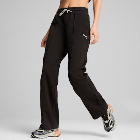 CLASSICS Pintuck Sweatpants Women, PUMA Black, small