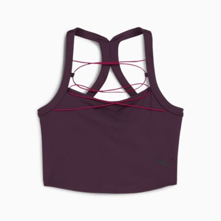 Crop top DARE TO Femme, Midnight Plum, small