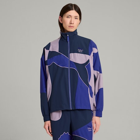 Puma purple jacket discount