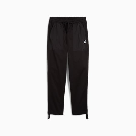 DOWNTOWN Parachute Pants Men, PUMA Black, small-SEA