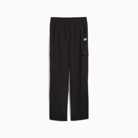 DOWNTOWN Women's Cargo Pants, PUMA Black, small-AUS
