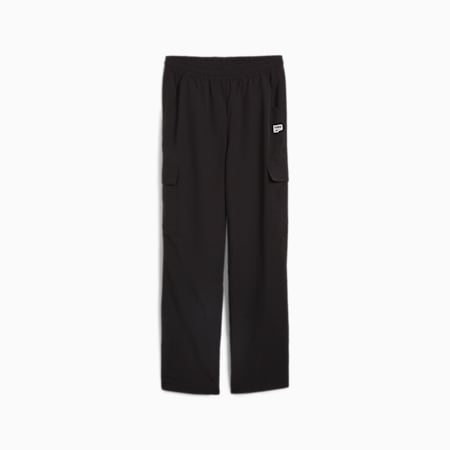 DOWNTOWN Cargo Pants Women, PUMA Black, small-PHL