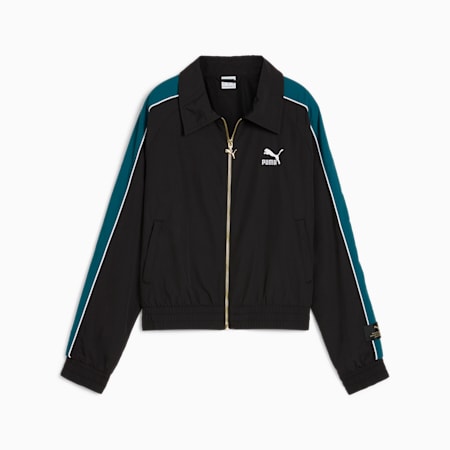 Puma track jacket women's discount