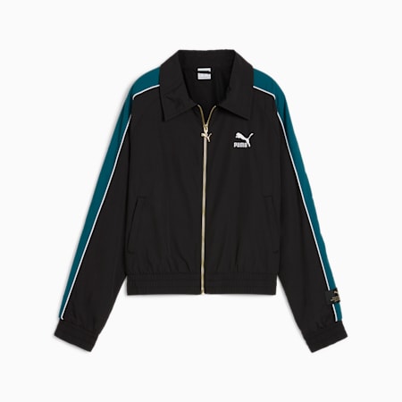 PLAY LOUD T7 Track Jacket Women, PUMA Black, small-AUS