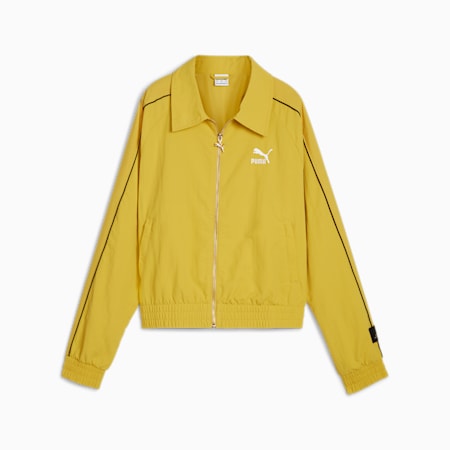 PLAY LOUD T7 Track Jacket Women, Fresh Pear, small