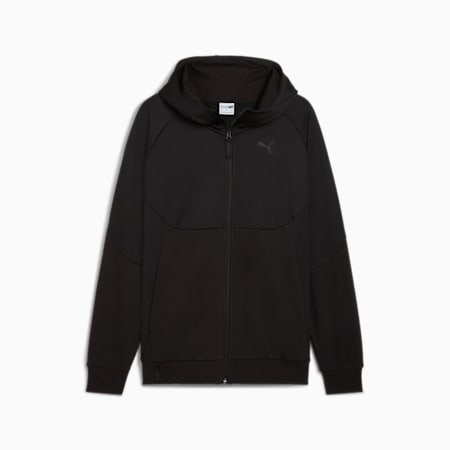 PUMATECH Full-Zip Hoodie Men, PUMA Black, small