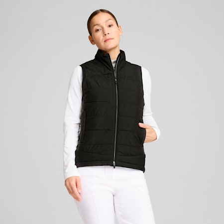 Gilet da golf trapuntato Kyley da donna, PUMA Black, small