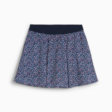 Soto Pleated Golf Skirt Women, Deep Navy-Magenta Gleam, small-PHL