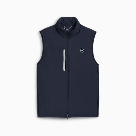 Hielands Men's Golf Vest, Deep Navy, small-AUS